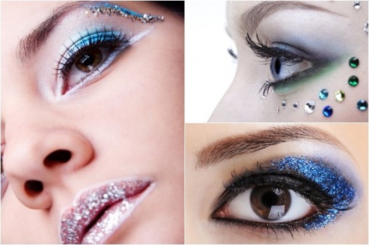 Новогодний макияж 2014.Как вам?