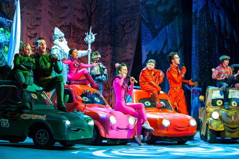 Мюзикл для детей Новогодние Гонки