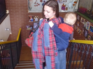 Конкурс слингостиль - и я в уходящий поезд (надеюсь, часовые пояса учтены ;) )