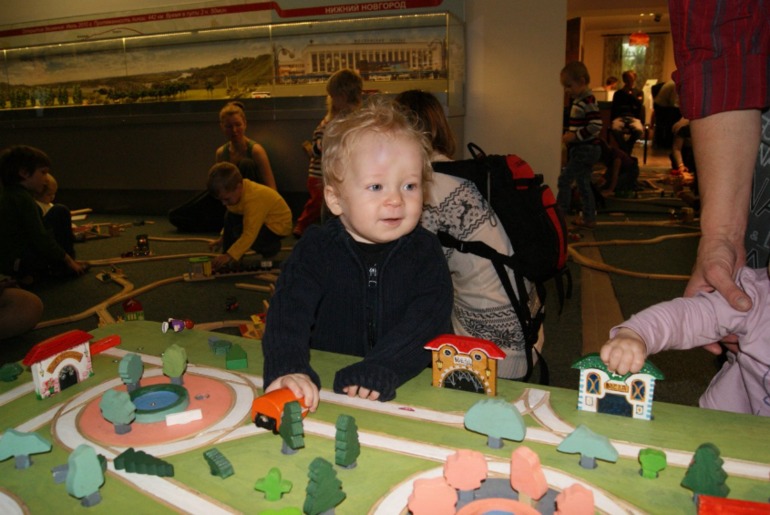 Паравозия в музее РЖД