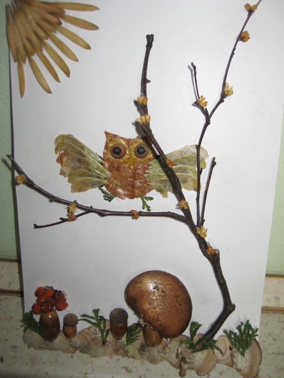 Поделка к осеннему празднику