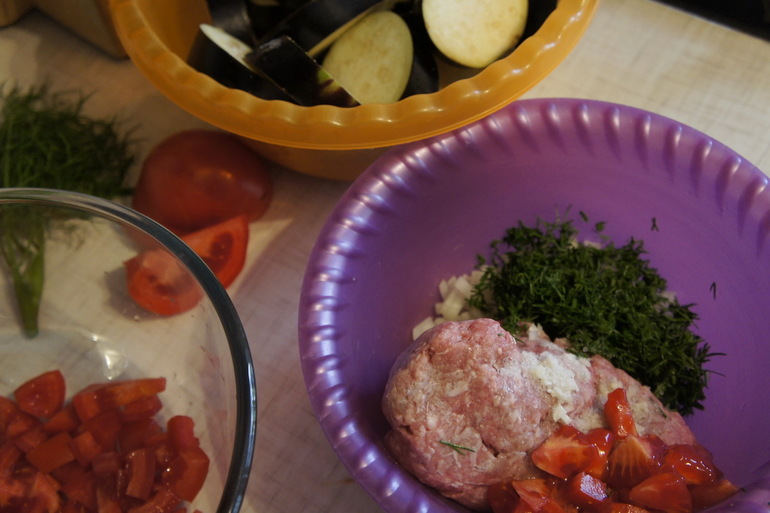 Небольшое застолье по окончанию отпуска