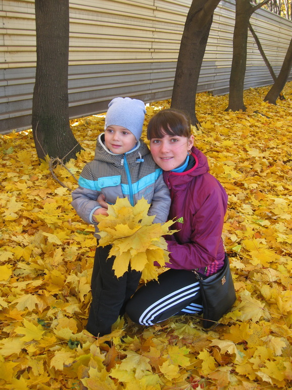 Наши осенние прогулочки!!!