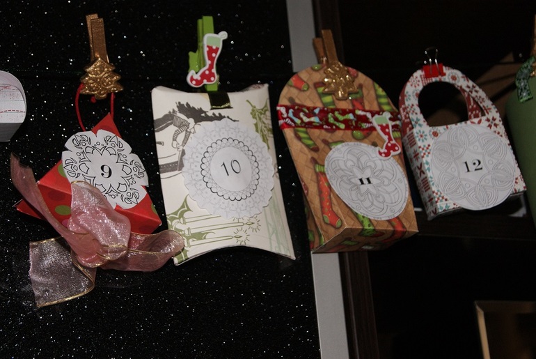 Наш первый Адвент -Календарь. Новогодние праздники начались!