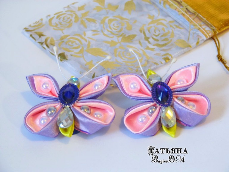 Маки и бабочки