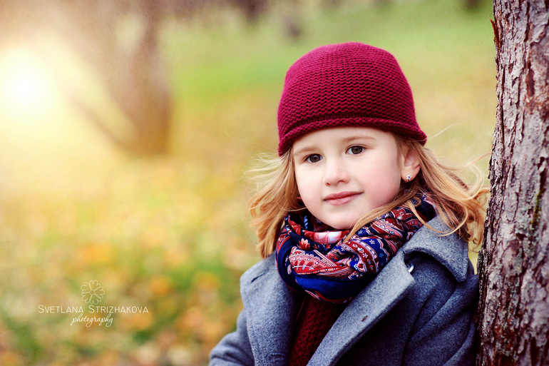 Милла, осенняя прогулка