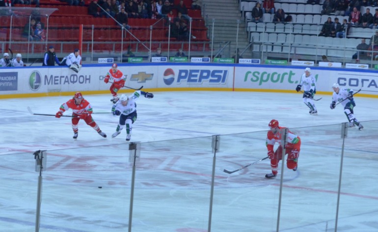 Хоккей. Мачт "Спартак-Югра"