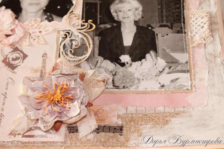 Разворот №6 СП альбом Шебби шик