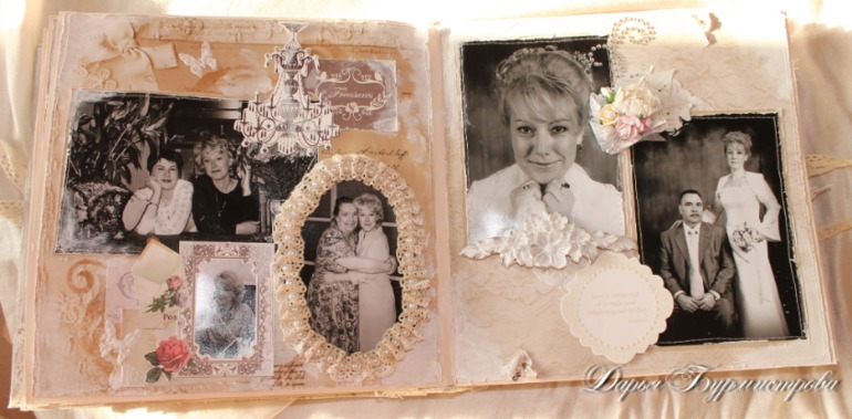 Разворот №7. СП альбом Шебби шик