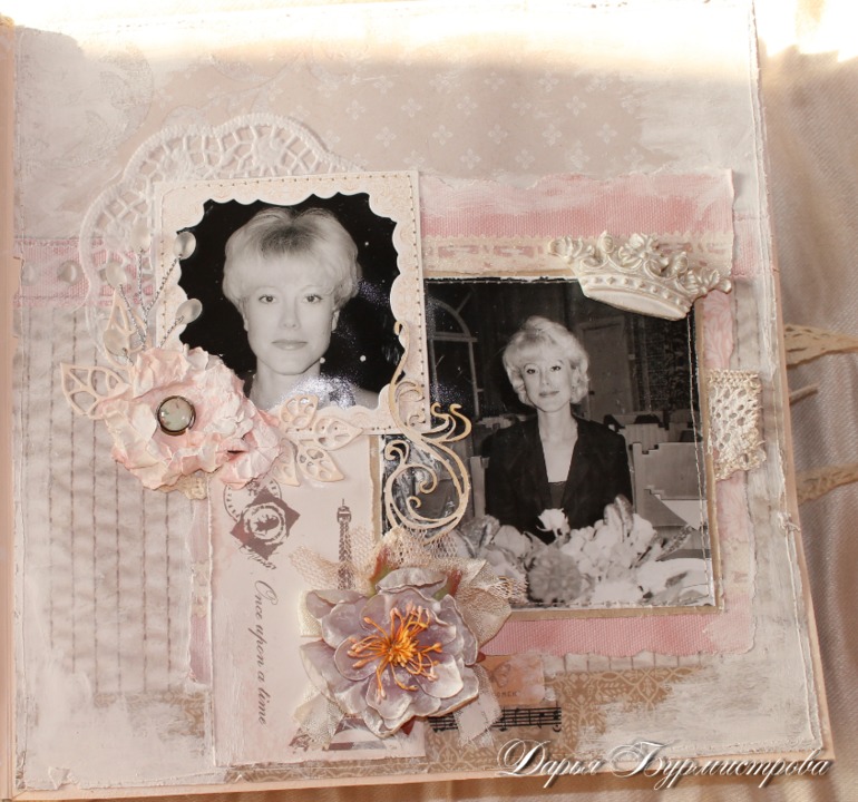 Разворот №6 СП альбом Шебби шик