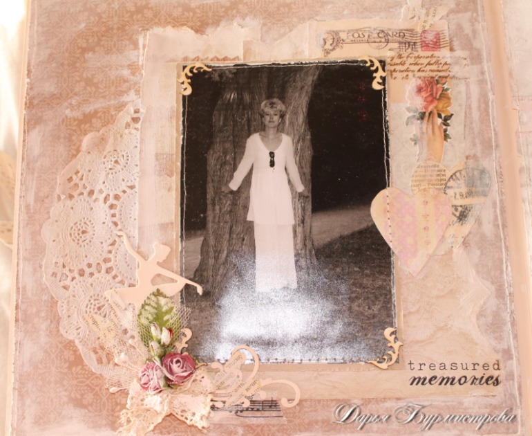 Разворот №6 СП альбом Шебби шик