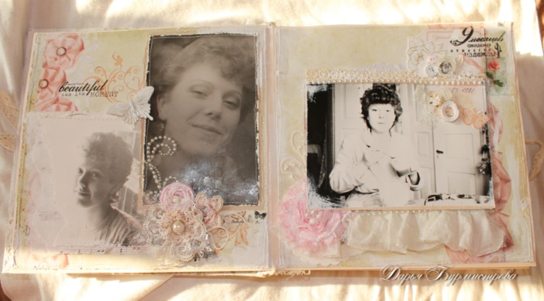 Разворот №3 СП Альбом шебби шик.