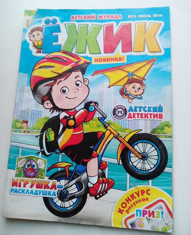 Ежик из журнала картинки