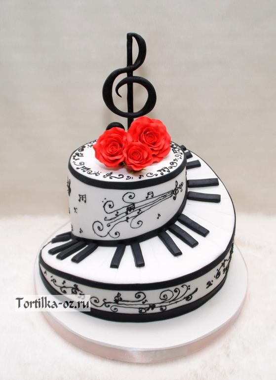 Торт для учителя музыки