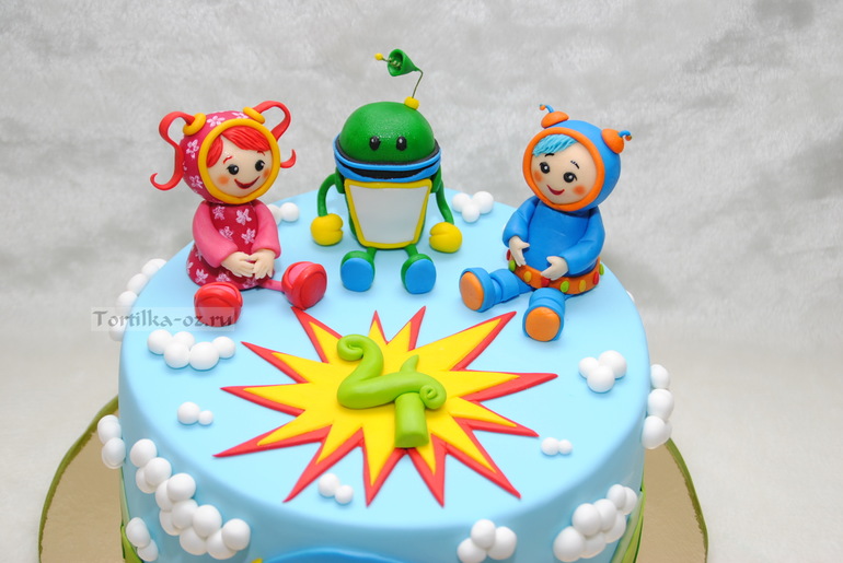 Торт Умизуми (по мотивам мультика)