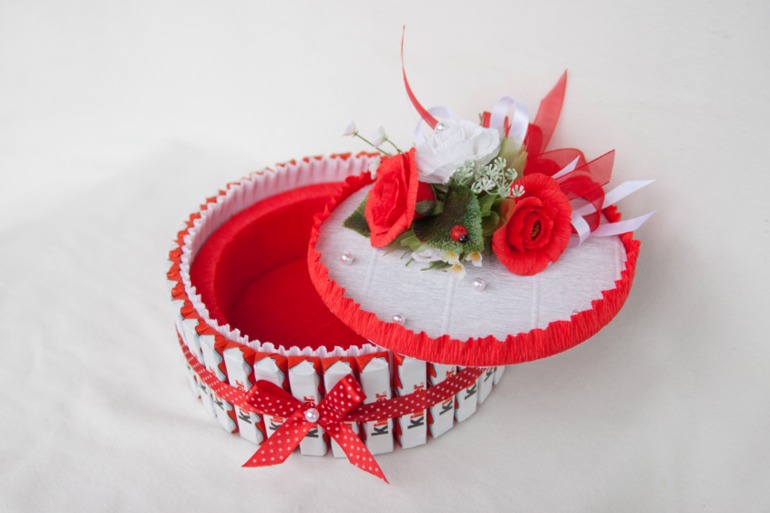 Тортик-шкатулка Киндер))