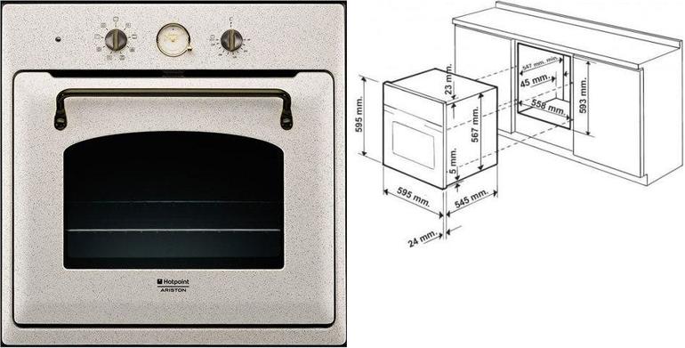 Духовой шкаф ariston hotpoint ft 850