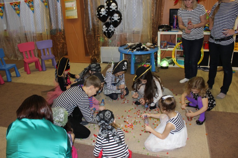 Пиратский День Рождения Ксюнделя!