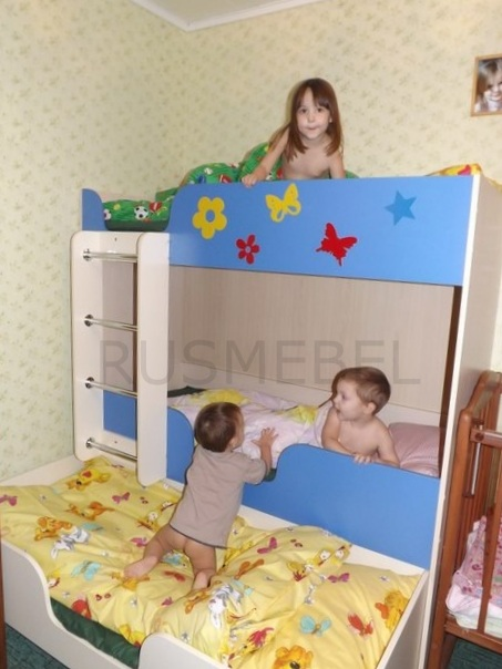 Двухъярусные, трехъярусные кровати для ваших деток