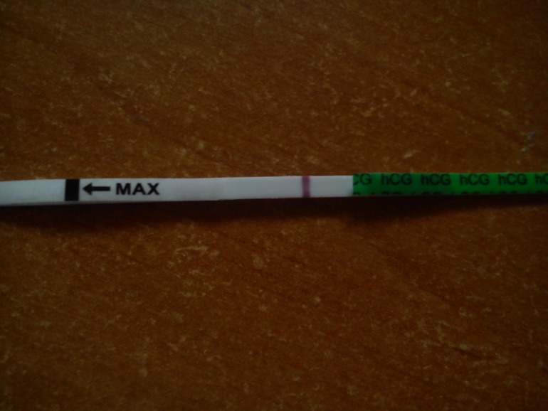 Сделала тест на 28 ДЦ