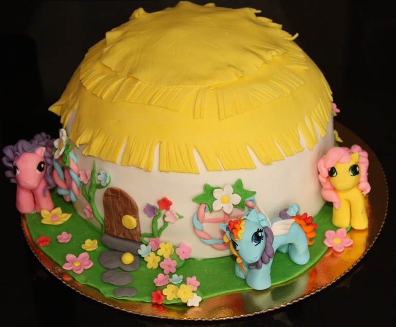 Тортик "Милые пони"