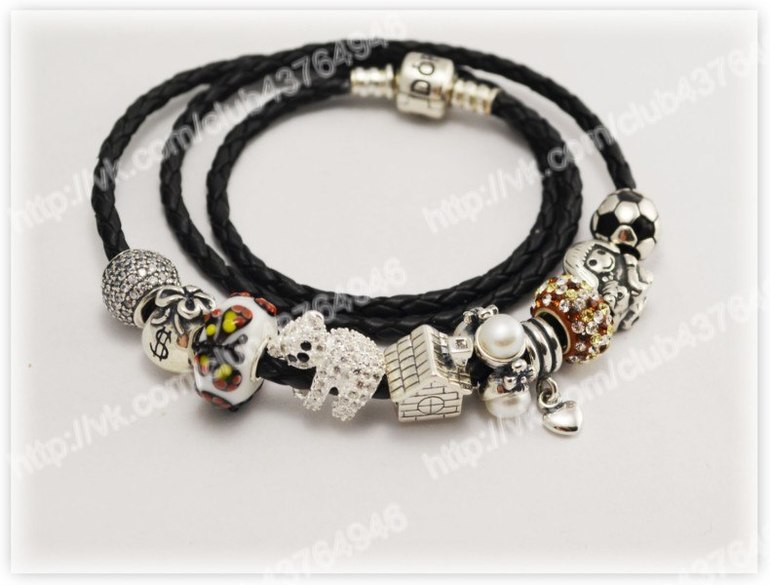 Украшения в стиле pandora из серебра 925 пробы