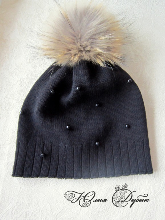 Шапочки взрослые...зима...