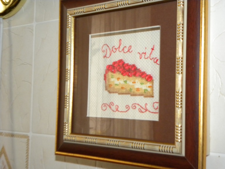 И моя кухня украсилась)