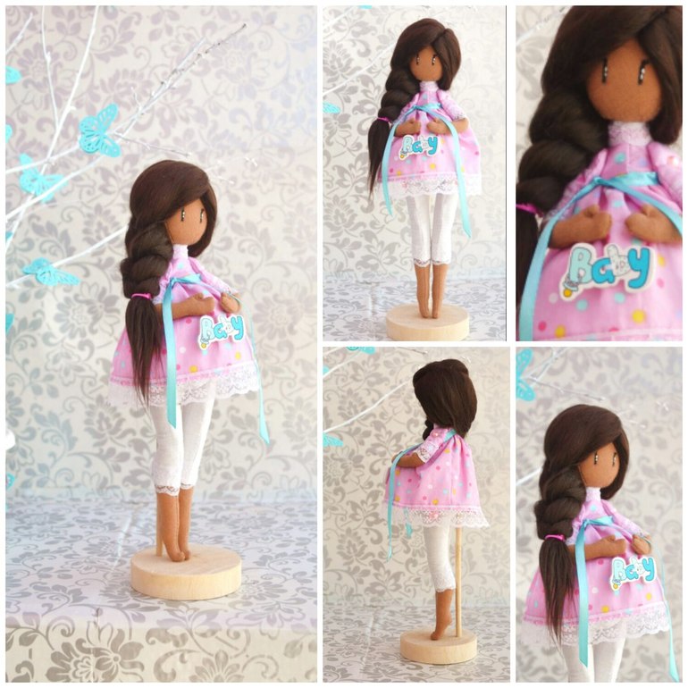 Интерьерные беременные куклы | форум Babyblog