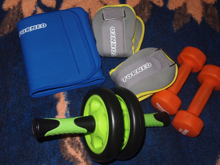 Мой мини-тренажерный зал дома)