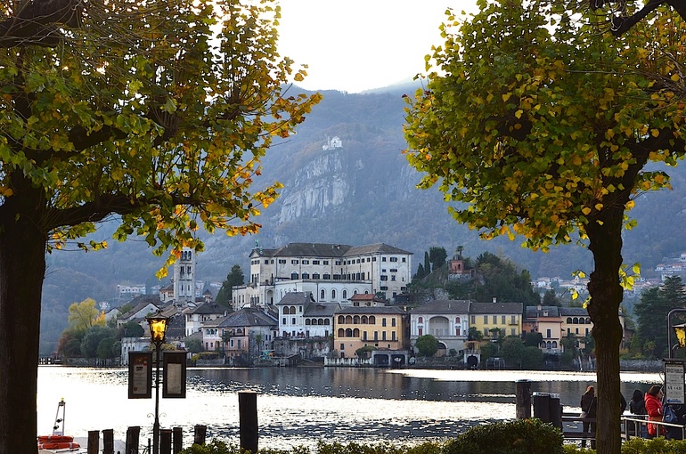 Oзеро Орта (Италия). Ноябрьские прогулки.