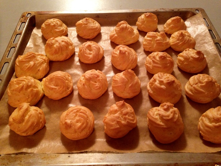 Эклеры из рисовой муки