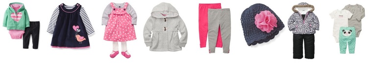 _Одежда Carters, OshKosh. Комплекты, платья и т.д.От 0 до 2 лет. Под заказ. Мск+рег