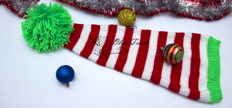 Новогодний колпачок)