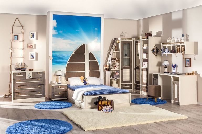 Модульная детская Калипсо Любимый дом