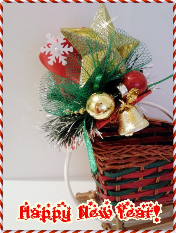 Ободочек для костюма Ёлочки