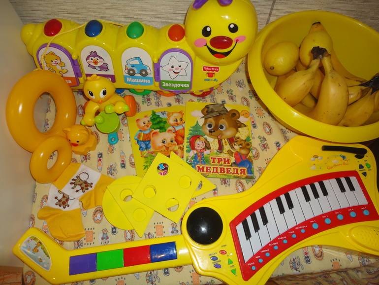 ТН Цвета. ЖЕЛТЫЙ и КУРОЧКА РЯБА