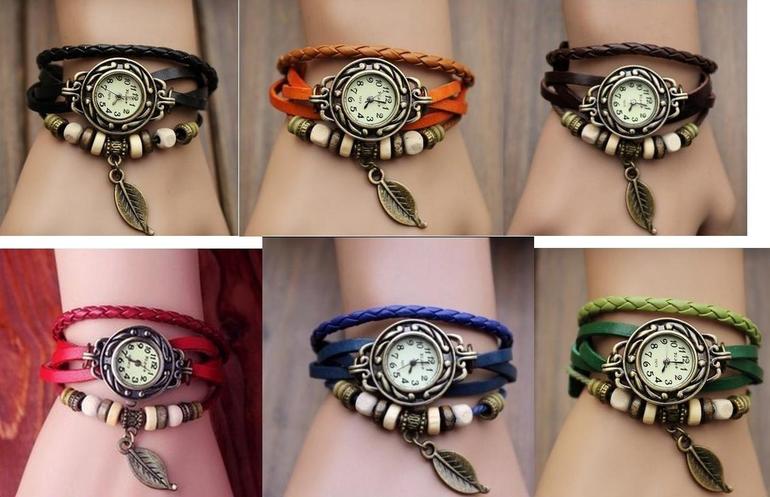 Часы под старину, 3 вида - много вариантов цветов, цена 250 руб! Сразц на ваш адрес! Сейчас скидка 40%!