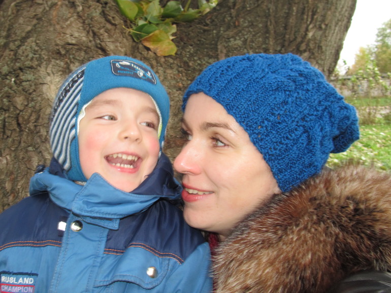 Моя шапка STARR от Kim Hargreaves