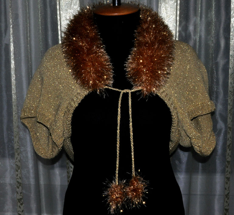 Золотое болеро "Мишура"