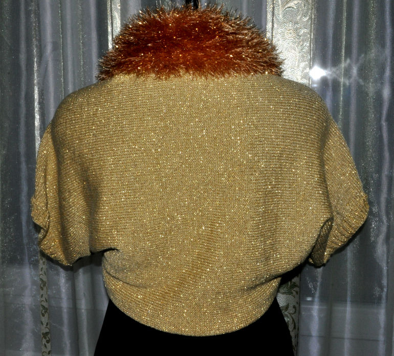 Золотое болеро "Мишура"