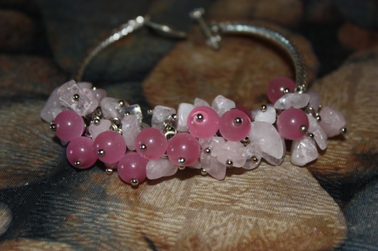 Браслеты из кожи с натуральными камнями. Новая коллекция!!! СКИДКИ!!!!!!