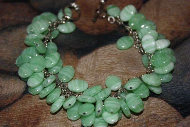 Браслеты из кожи с натуральными камнями. Новая коллекция!!! СКИДКИ!!!!!!