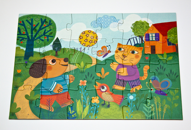 Красивые качественные пазлы в больших подарочных коробках Djeco по 689 руб!