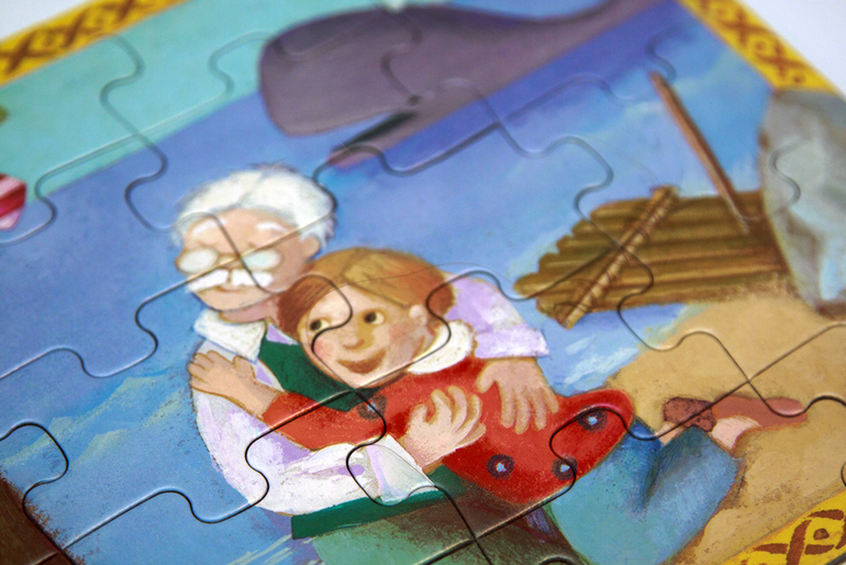 Красивые качественные пазлы в больших подарочных коробках Djeco по 689 руб!