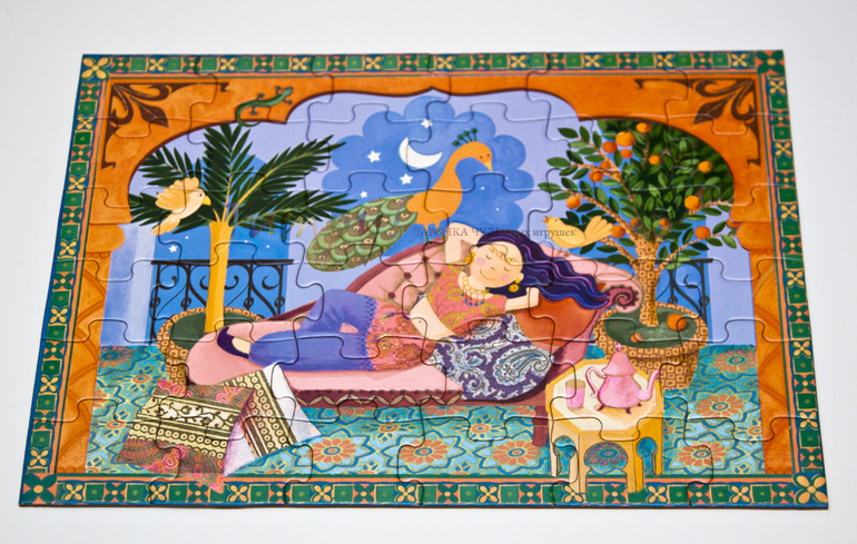 Красивые качественные пазлы в больших подарочных коробках Djeco по 689 руб!