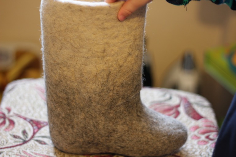 Валенки самовалки с галошами