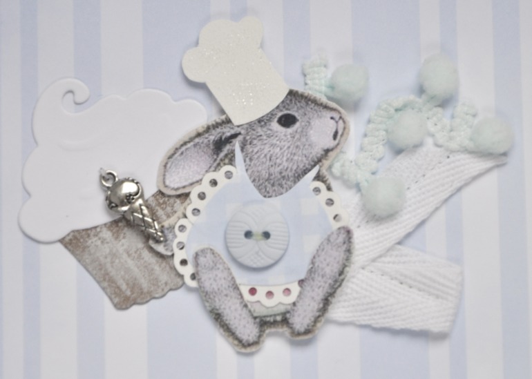 Альбом для малыша с кроликами))