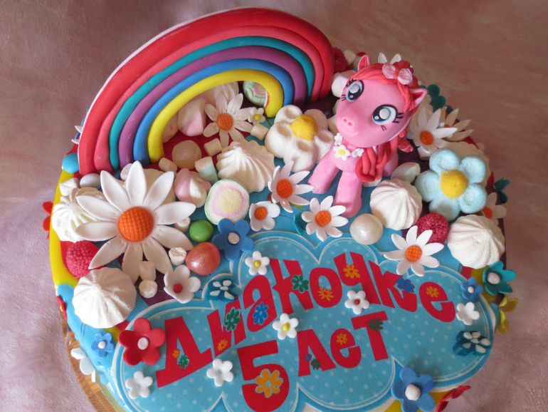 Детский торт  Литл пони Пинки пай | форум Babyblog