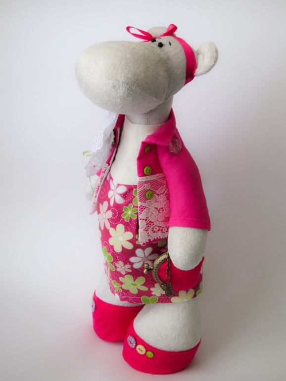 Бегемотик Малинка Продается